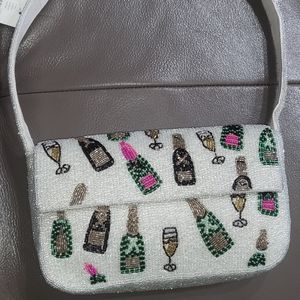 SOLD Anthropologie Fiona Beaded Bag NWT